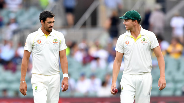 Mainstays in recent years, Mitchell Starc (left) and Josh Hazlewood's partnership is far from certain.