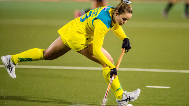 Kalindi Commerford believes the Canberra Strikers can win their first AHL this year. 