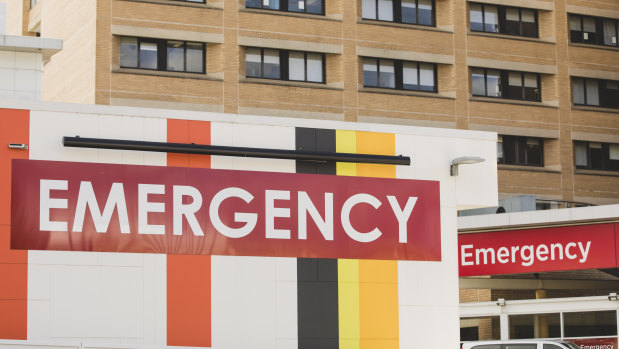 Canberra Hospital emergency department has been under increased pressure in recent months.
