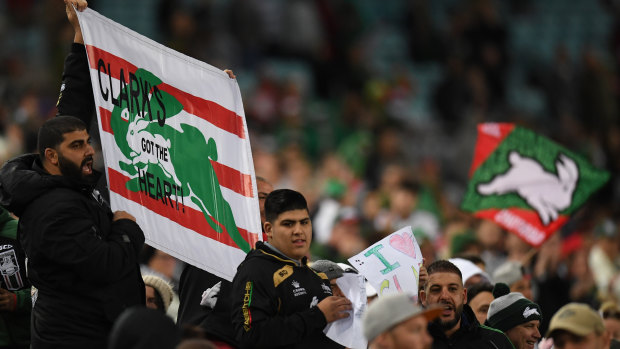 Strength in numbers: Souths fans should be out in force at ANZ Stadium on Saturday night.