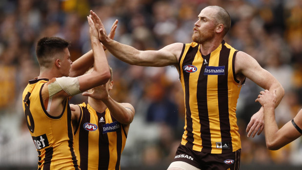 Jarryd Roughead is back for Hawthorn's clash with the Swans.