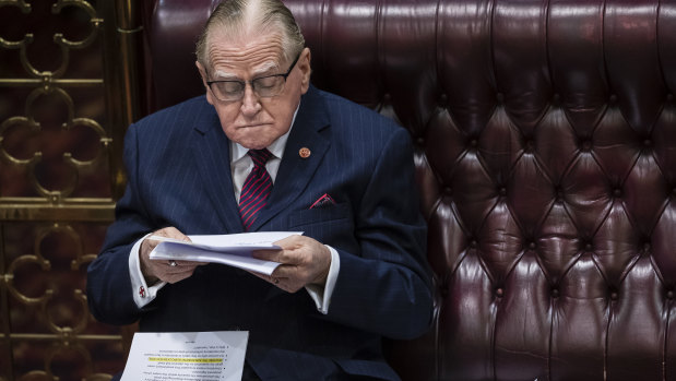 Christian Democrat MP Fred Nile has been in Parliament since 1981.