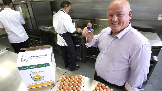 Geoffrey Sondergeld is a director of Australian Pasteurised Eggs.