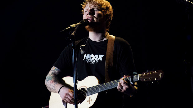 Warner Music gets a clip of the ticket when consumers stream Ed Sheeran songs.