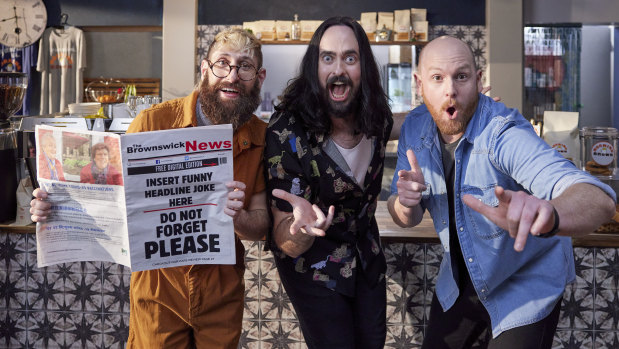 Fancy a cuppa and a chucke?  Aunty Donna plans to laugh more with their first scripted comedy series.