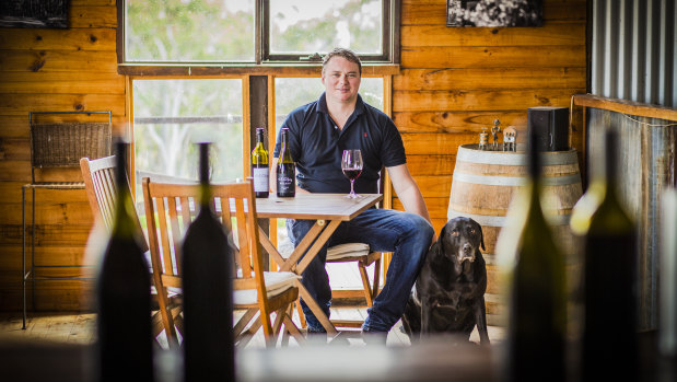 Nick O'Leary's rosé is the Ainslie Cellars best seller. 