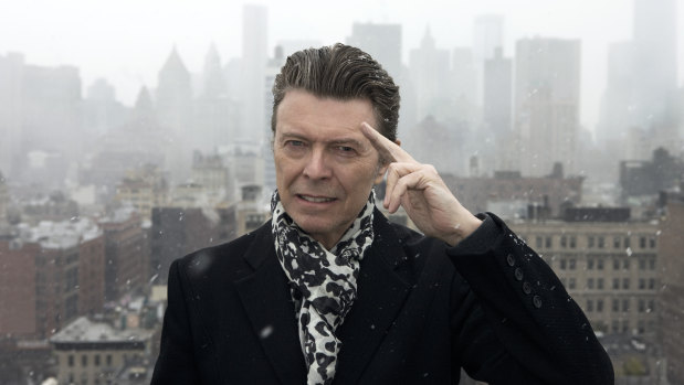 David Bowie, seen here in one of the last photos before his death in January 2016, prepared a list of the writers who had most influenced him during his life.