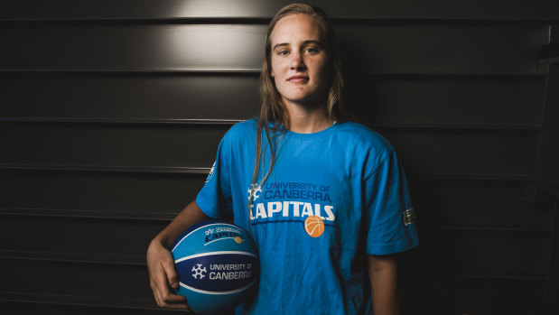 Canberra Capitals guard Kristy Wallace will make her WNBL debut this weekend. 