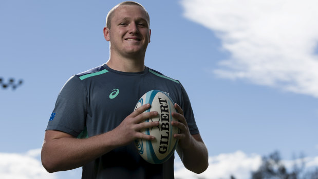 Angus Bell returns for the Waratahs in their must-win clash with Queensland on Saturday. 