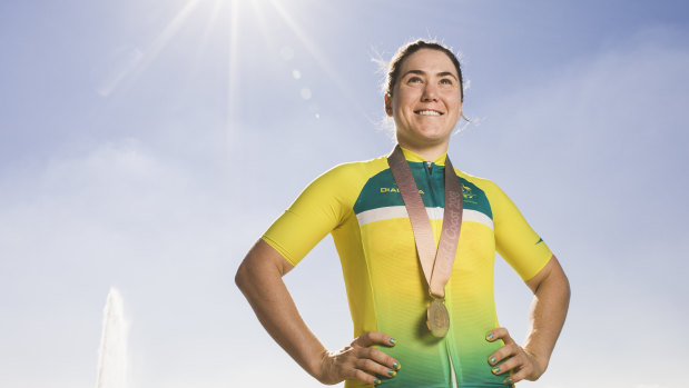 Commonwealth Games gold medalist Chloe Hosking.
