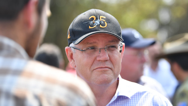 Prime Minister Scott Morrison visited South Australia's Kangaroo Island, which has been devastated by bushfires.