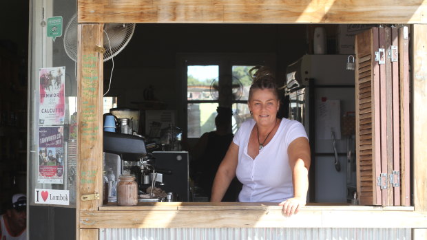Karen Davis, owner of Teamo coffee shop in Tamworth.