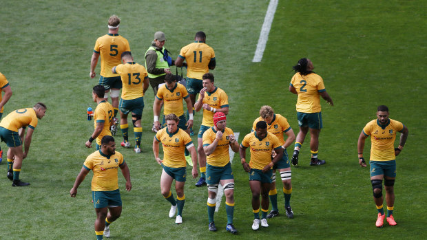 The Wallabies suffered a 27-7 defeat in Auckland in game two of the Bledisloe Cup series. 