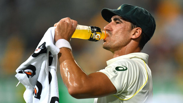 Down on form: Mitchell Starc's performance has been criticised in various quarters.