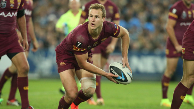 Too early: Daly Cherry-Evans during his ill-fated attempt to return from injury for game two of the 2014 Origin series.