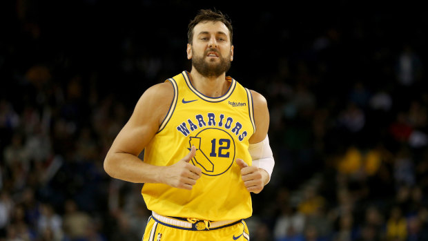 Big moment: Andrew Bogut in line to be next man up for the Warriors.