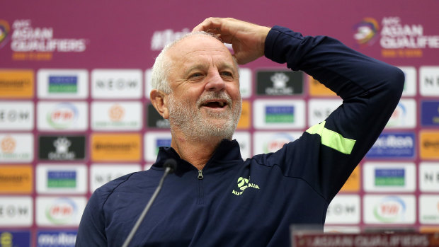 Socceroos coach Graham Arnold says Scotland is a great league for Australian players.