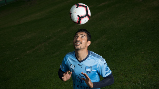 New ball game: Reza Ghoochanejhad is set for his Sydney FC debut on Friday night.