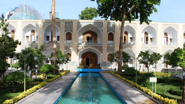 Shah Abbasi Hotel in Isfahan.