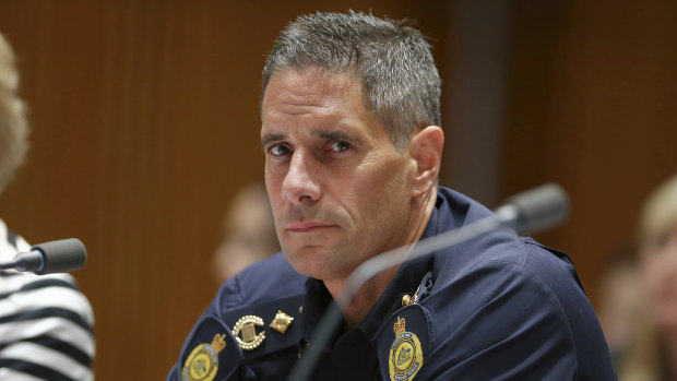 Former Border Force chief Roman Quaedvlieg, who was sacked over allegations of nepotism.