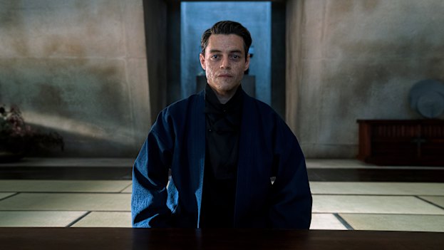 Rami Malek plays the film’s villain, Safin.