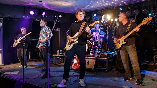 Sam Simmonds (front, centre) of Perth’s Rock Scholars. 