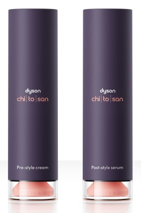 Dyson’s new hair serum range.