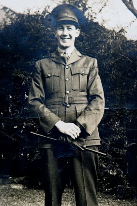 Alan Moore in his service days.