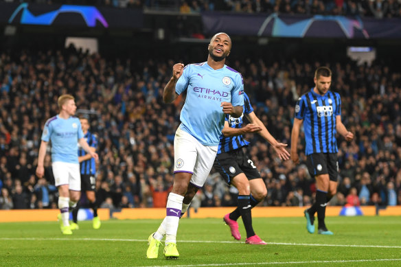 Raheem Sterling scored a hat-trick for Manchester City.