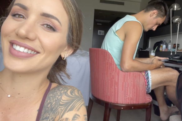 Sierra uploaded a video to social media outlining the couple’s experience and said they had been kept in the dark after multiple training sessions were cancelled at the last minute.