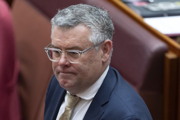 Minister for Emergency Management Murray Watt addressed the Optus outage in the Senate.