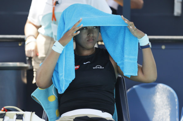 Naomi Osaka was beaten by Maria Sakkari and missed the chance to take the world No.1 ranking from Ash Barty.