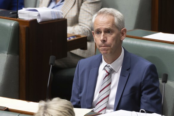 The government is doing a poor job of defending Immigration Minister Andrew Giles.