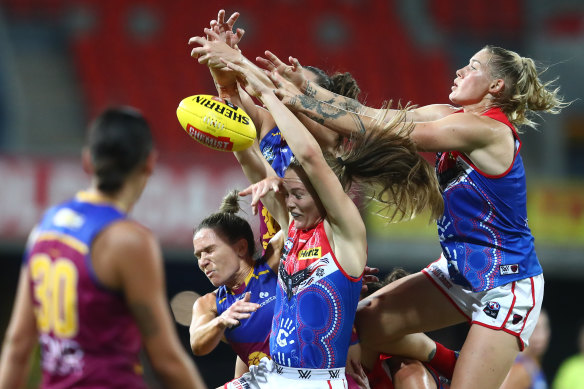 Who will get the job on Tayla Harris?