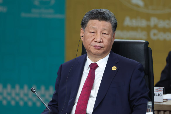 China’s President Xi Jinping last month. Officials from the Chinese embassy in Canberra included government funding for “anti-China” research at ASPI on an infamous list of 14 grievances provided to journalists in 2020.
