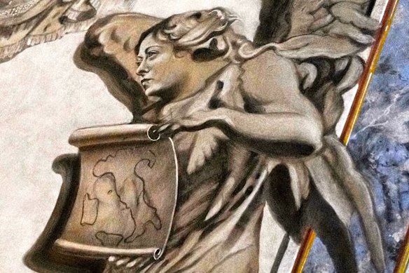 수사관들은 천사가 최근 변신하기 전에 어떤 모습이었는지 확인하기 위해 노력하고 있습니다.