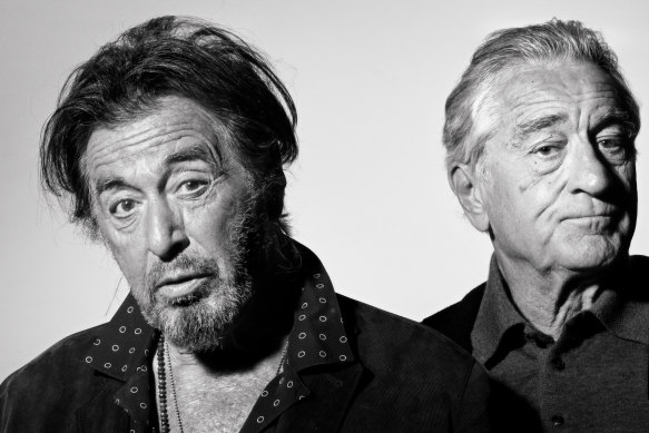Al Pacino and Robert De Niro lead an all-star cast in Martin Scorsese's The Irishman, one of Netflix's leading awards contenders. 