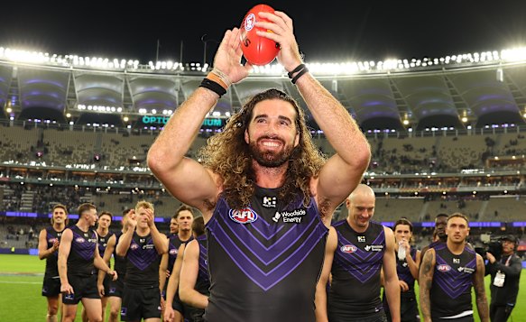 Fremantle skipper Alex Pearce is a key reason the Dockers have won 13 matches in a row.