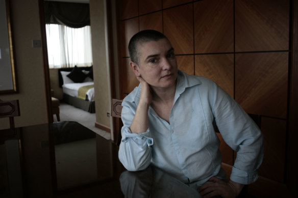 Sinead O Connor in Sydney’s Swiss Hotel in 2007.