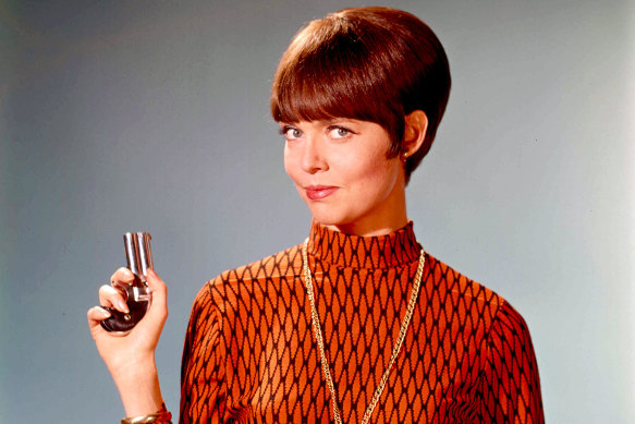 Barbara Feldon as Agent 99 in the 1960s TV series Get Smart.