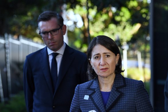 NSW Treasurer Dominic Perrottet and Premier Gladys Berejiklian have announced grants of up to $10,000 for small businesses.