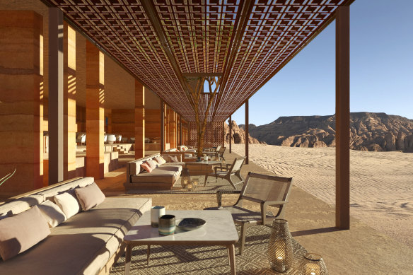 New luxury resort Banyan Tree has an outpost in the desert.