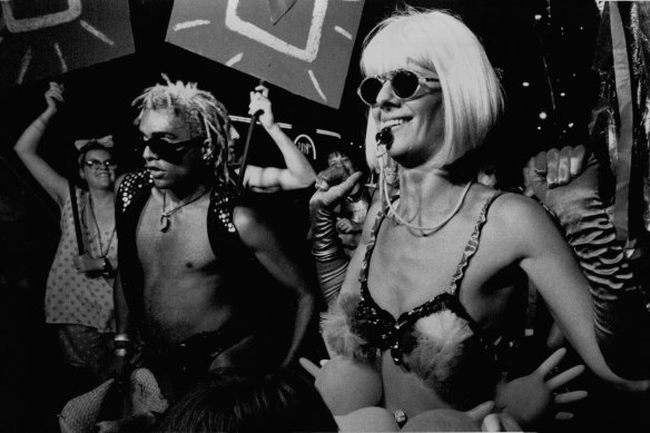 An estimated crowd of 500,000 attended the Sydney Gay and Lesbian Mardi Gras parade in 1993.