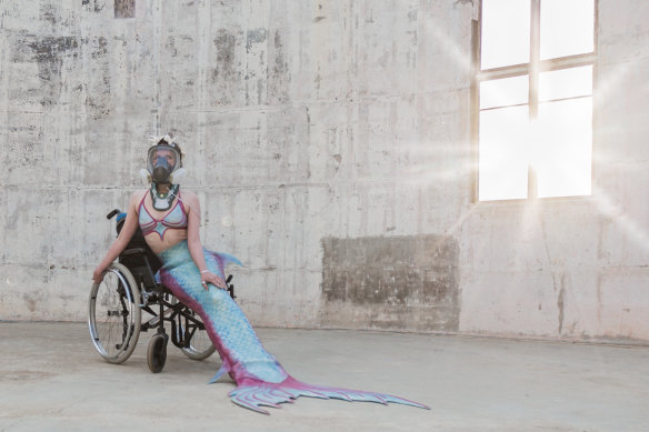 Hanna Cormick in 'The Mermaid', part of Platform Live, a one-day online festival featuring artists with disabilities.