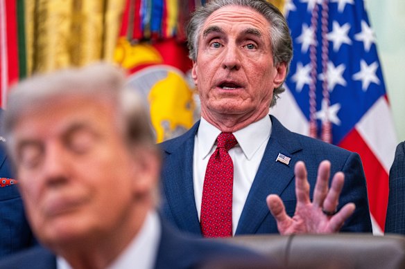 Interior Secretary Doug Burgum, whom Pirro has accused of misleading the president about what happened at the Reflecting Pool.