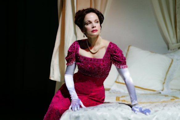 Sigrid Thornton as Desiree Armfeldt in A Little Night Music.