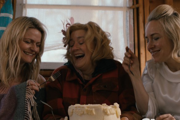 Susan Stanley (left), Sophie Thompson and Sarah Goldberg in Sisters.