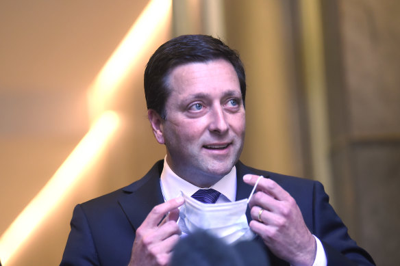 Matthew Guy was a controversial planning minister between 2010 and 2014.