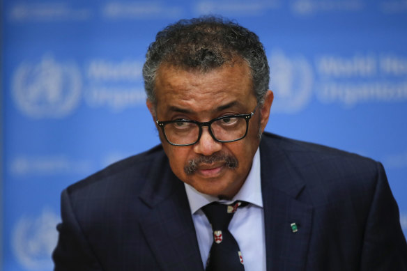 Tedros Adhanom Ghebreyesus, Director General of the World Health Organisation.