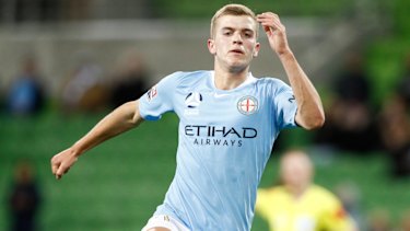 Riley McGree scores in the 5-0 rout.